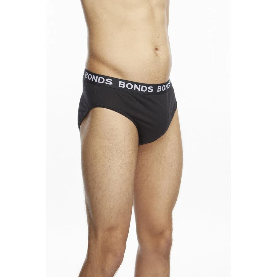 12 X Bonds Mens Hipster Briefs Black Blue Underwear 97K