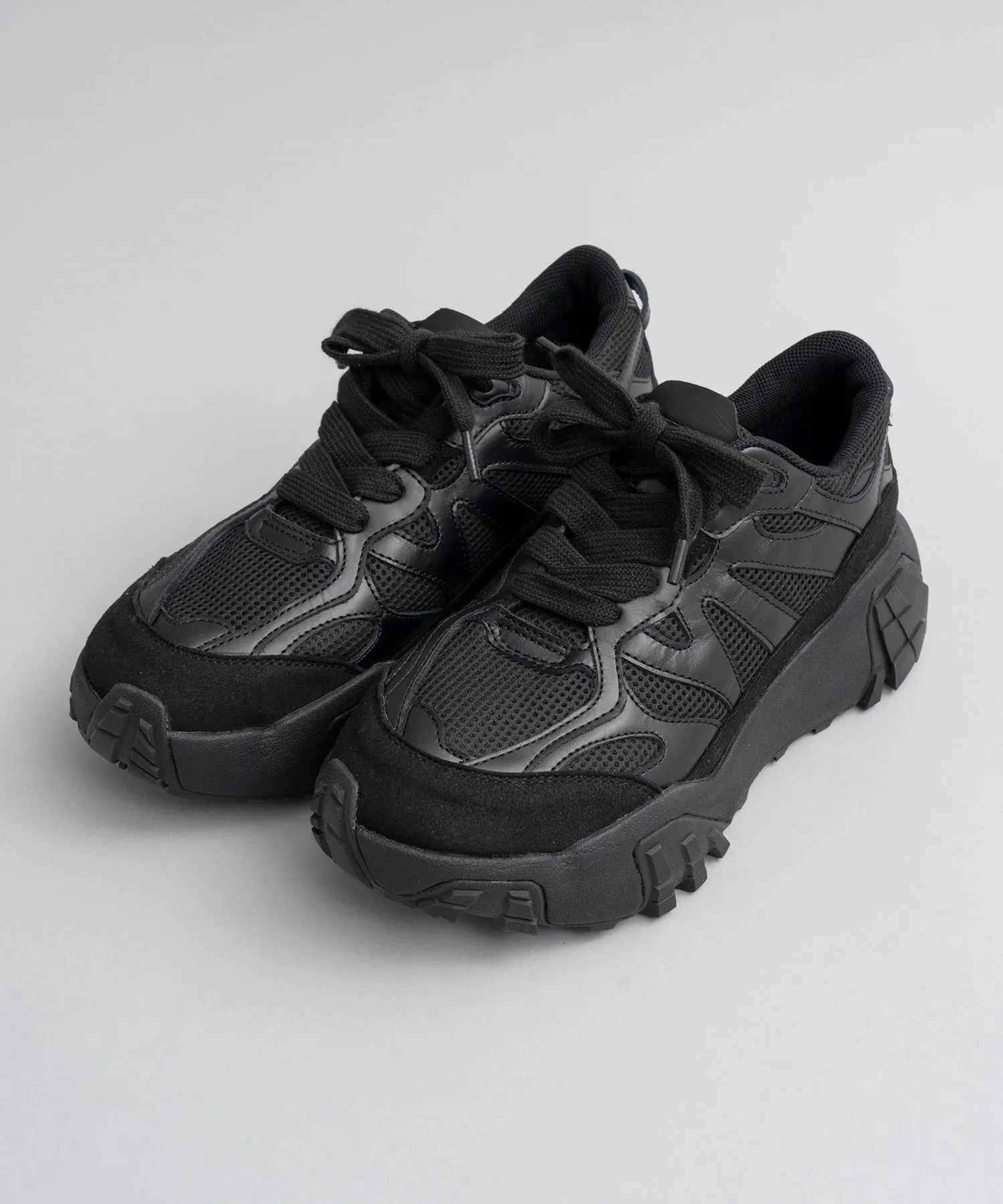 【24AW PRE-ORDER】【SPECIAL SHOES FACTORY COLLABORATION】Vibram Sole Lace-Up Sneaker Made In TOKYO