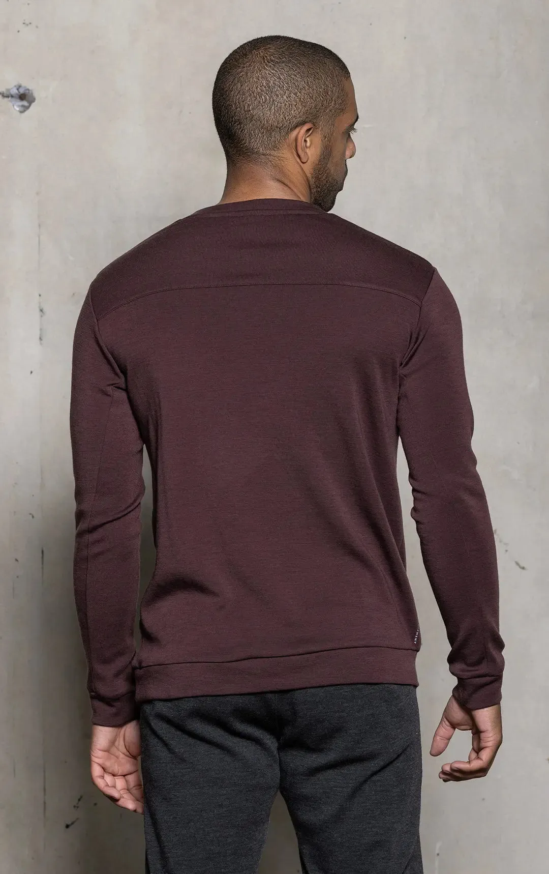 320GSM MERINO SWEATSHIRT - CLEARANCE