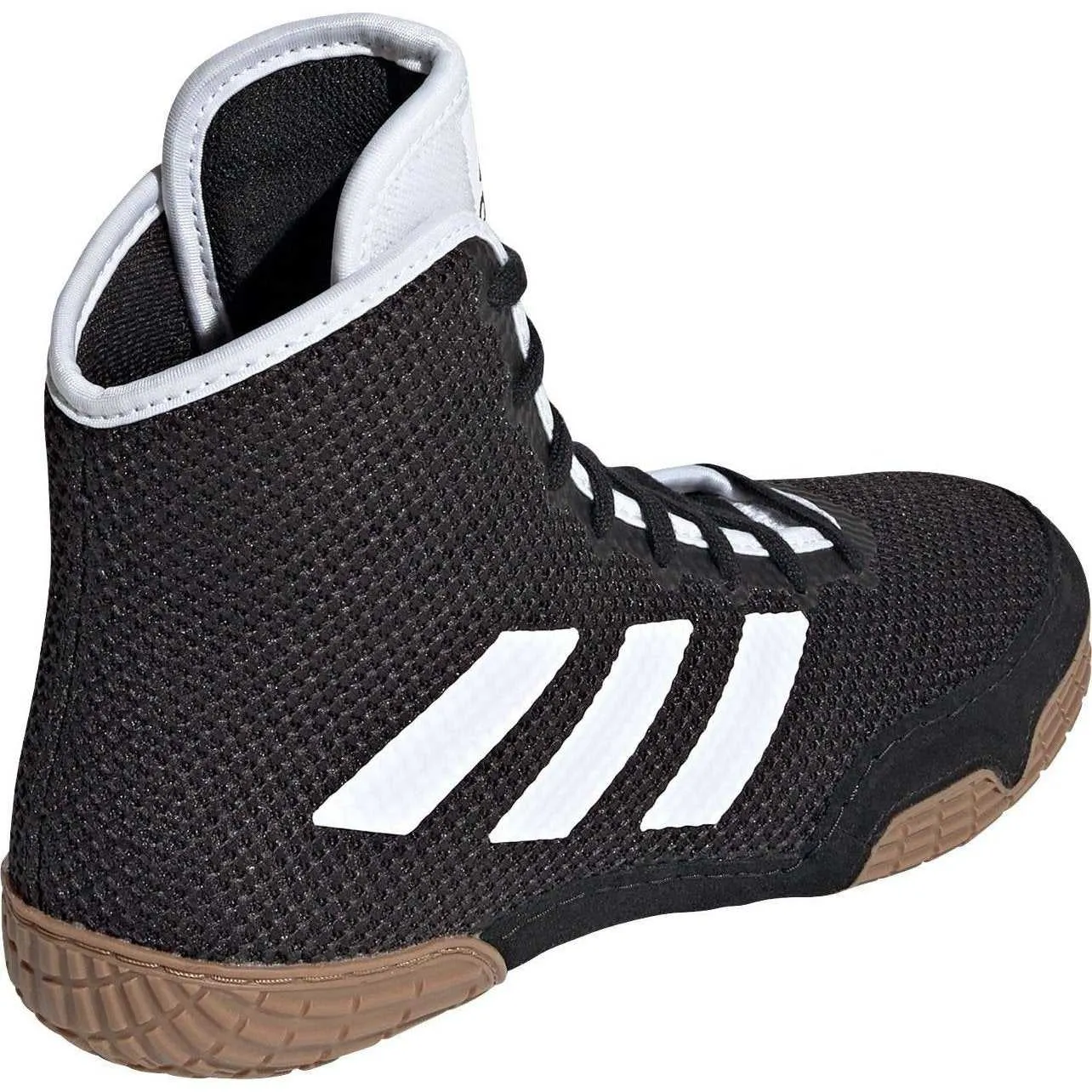 Adidas 230 Tech Fall 2.0 Wrestling Shoes - Black White