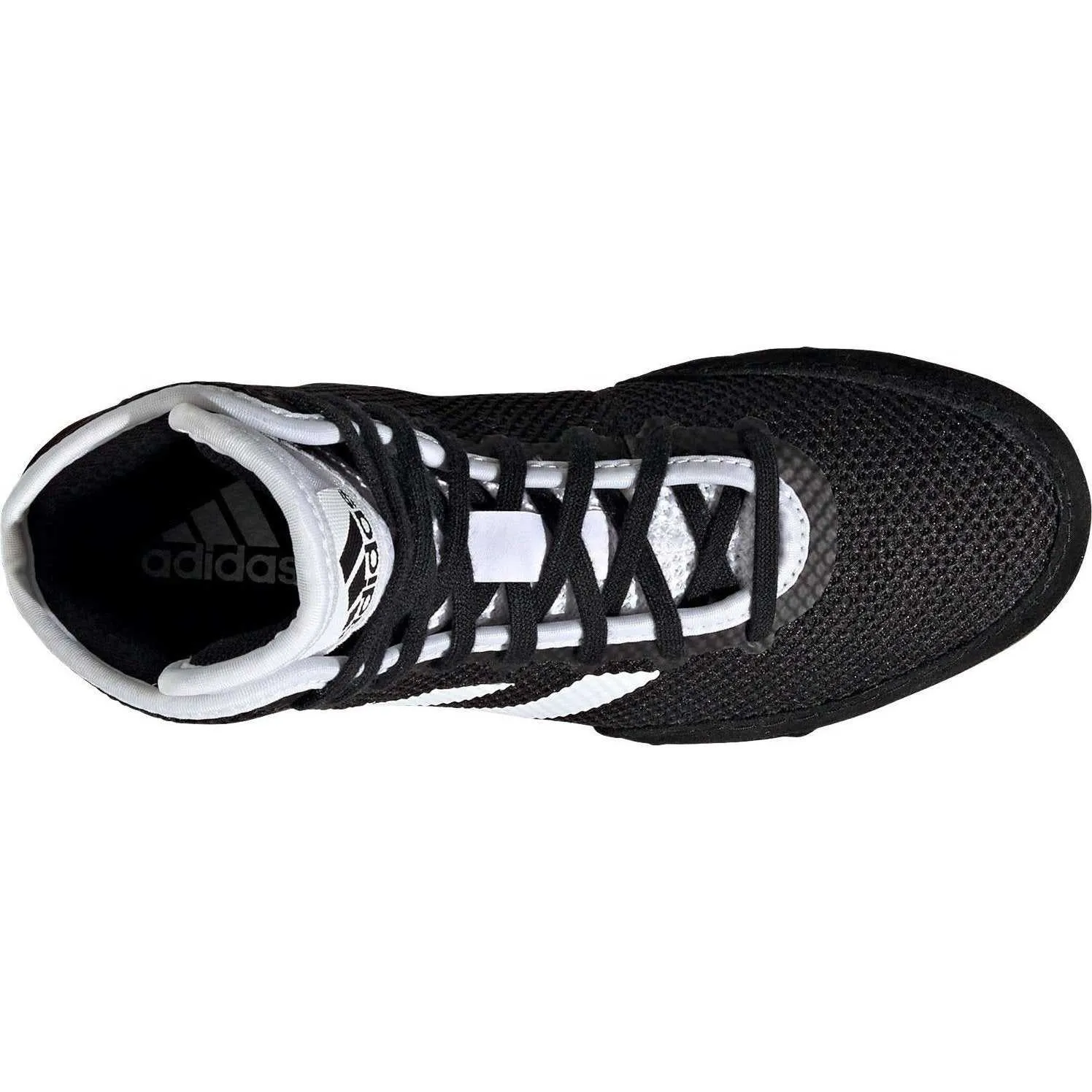 Adidas 230 Tech Fall 2.0 Wrestling Shoes - Black White