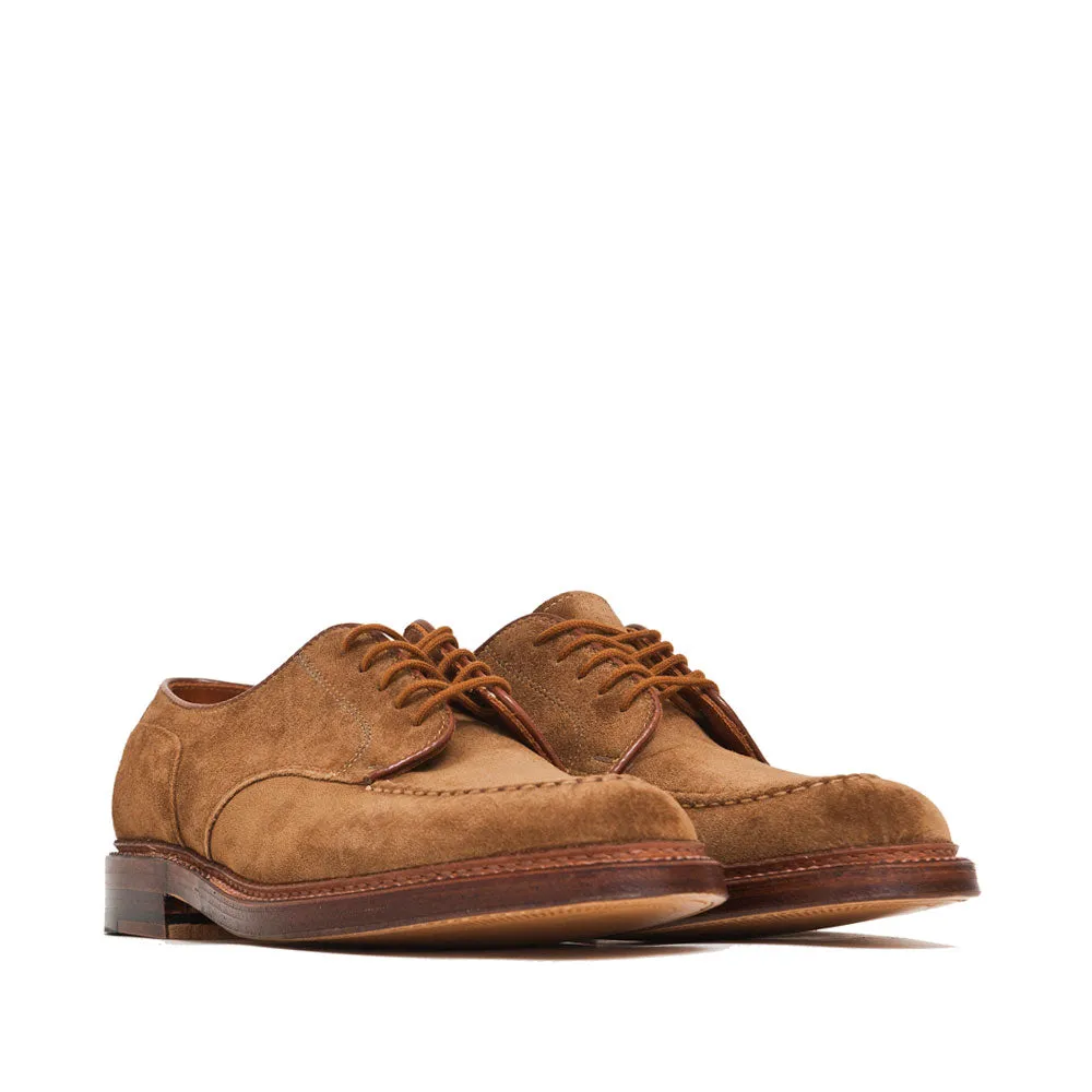 Alden Mocc Toe Blucher Snuff Suede