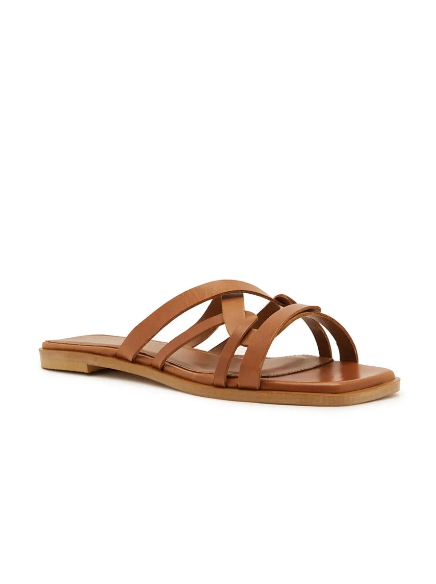 Alohas Pad Sandal in Tan