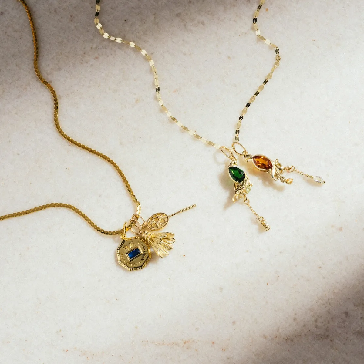 Annie and Kerry Xu x Local Eclectic Solid Gold Phoenix Charm