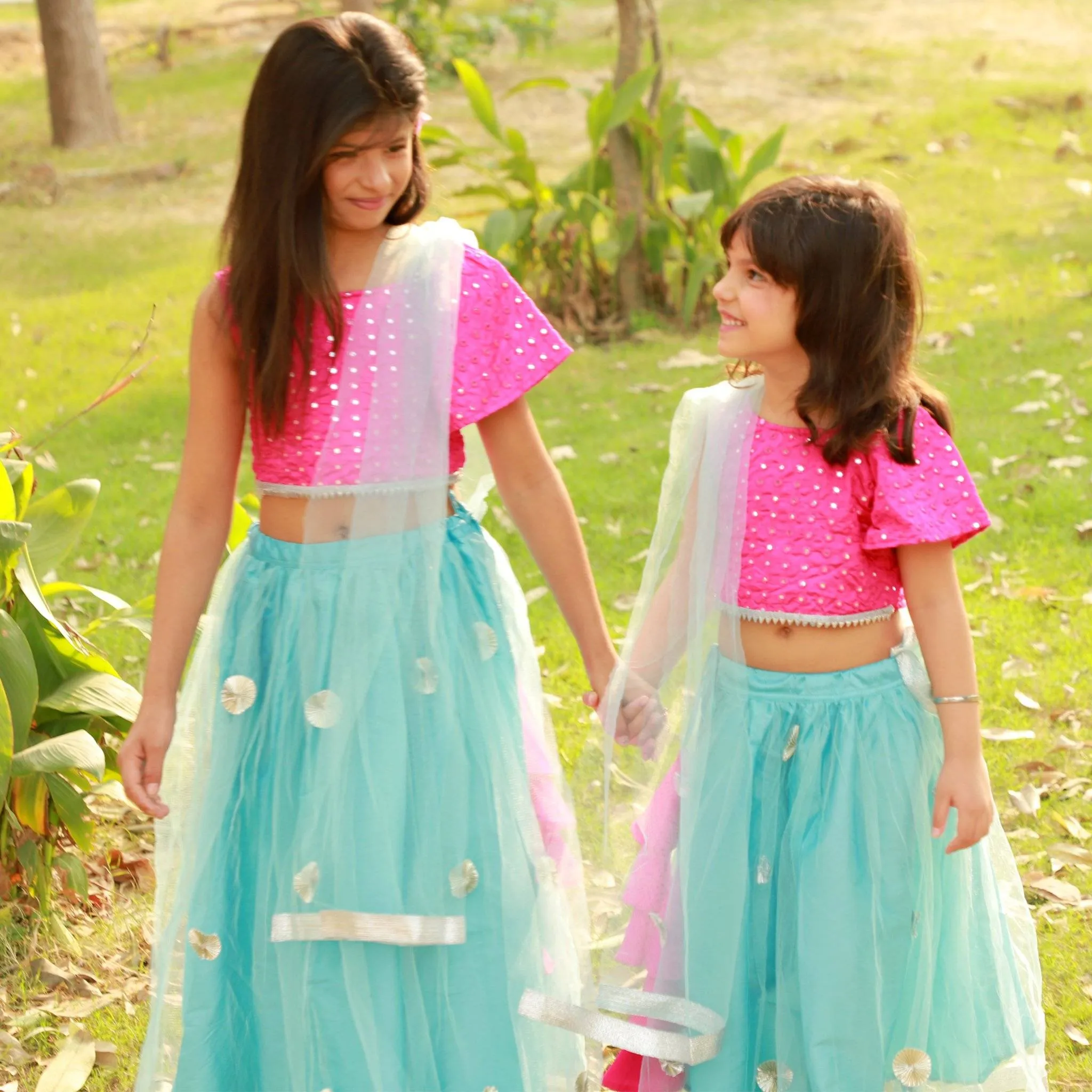 Aqua Tradition Lehenga