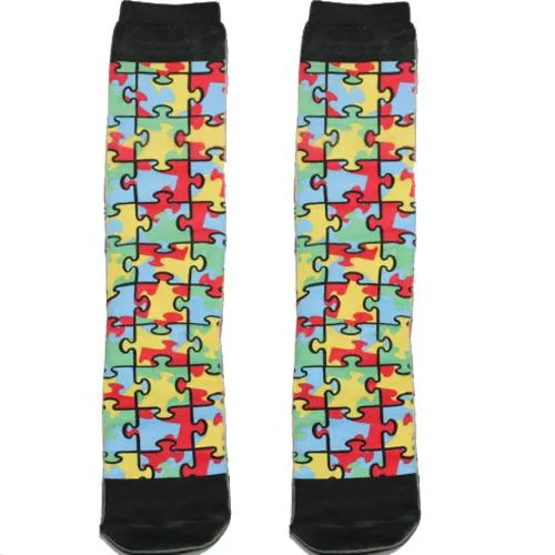 Autism Awareness Knee High Socks