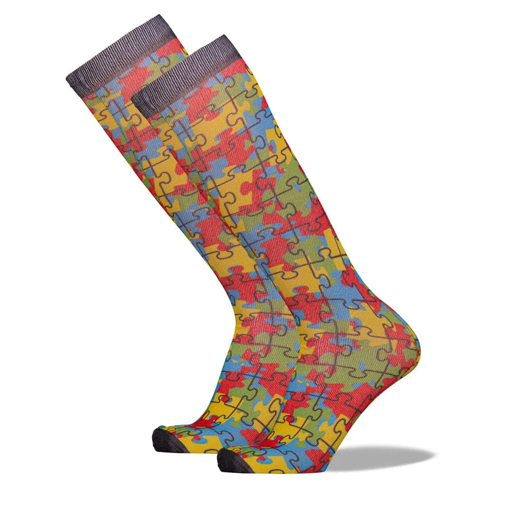 Autism Awareness Knee High Socks