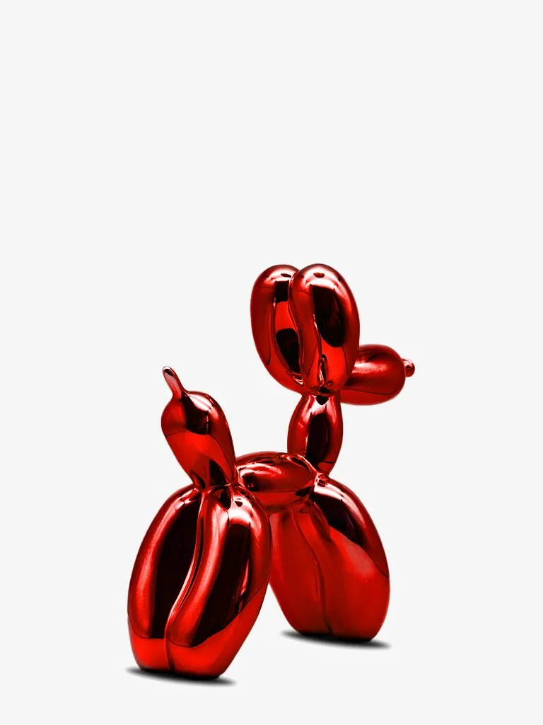 Balloon dog limited edition (after) jeff koons red