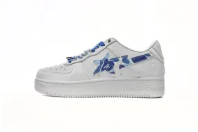 BAPE STA " CAMO WHITE BLUE "