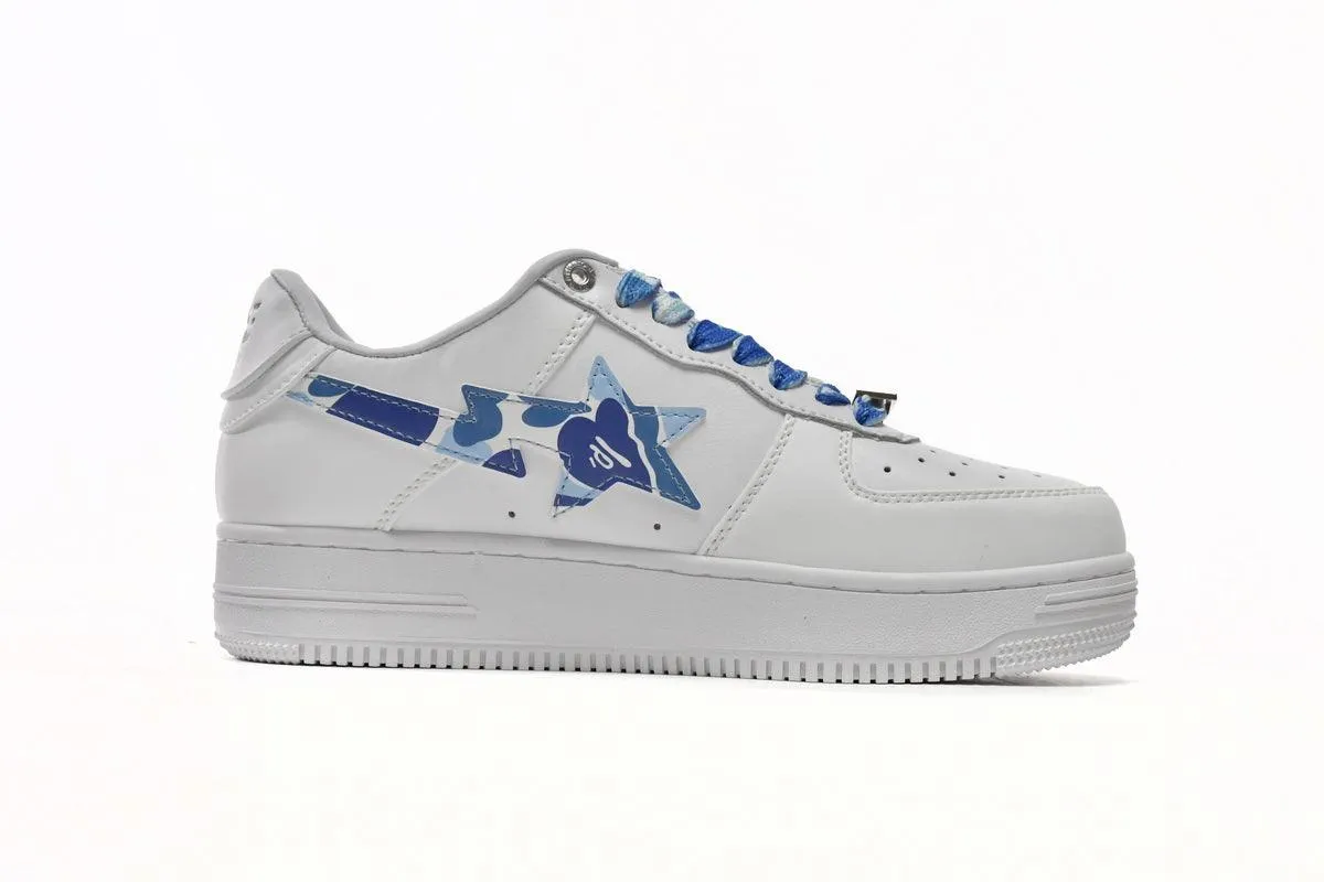 BAPE STA " CAMO WHITE BLUE "