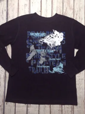 Basic Editions Black & Blue Snowboarding Top