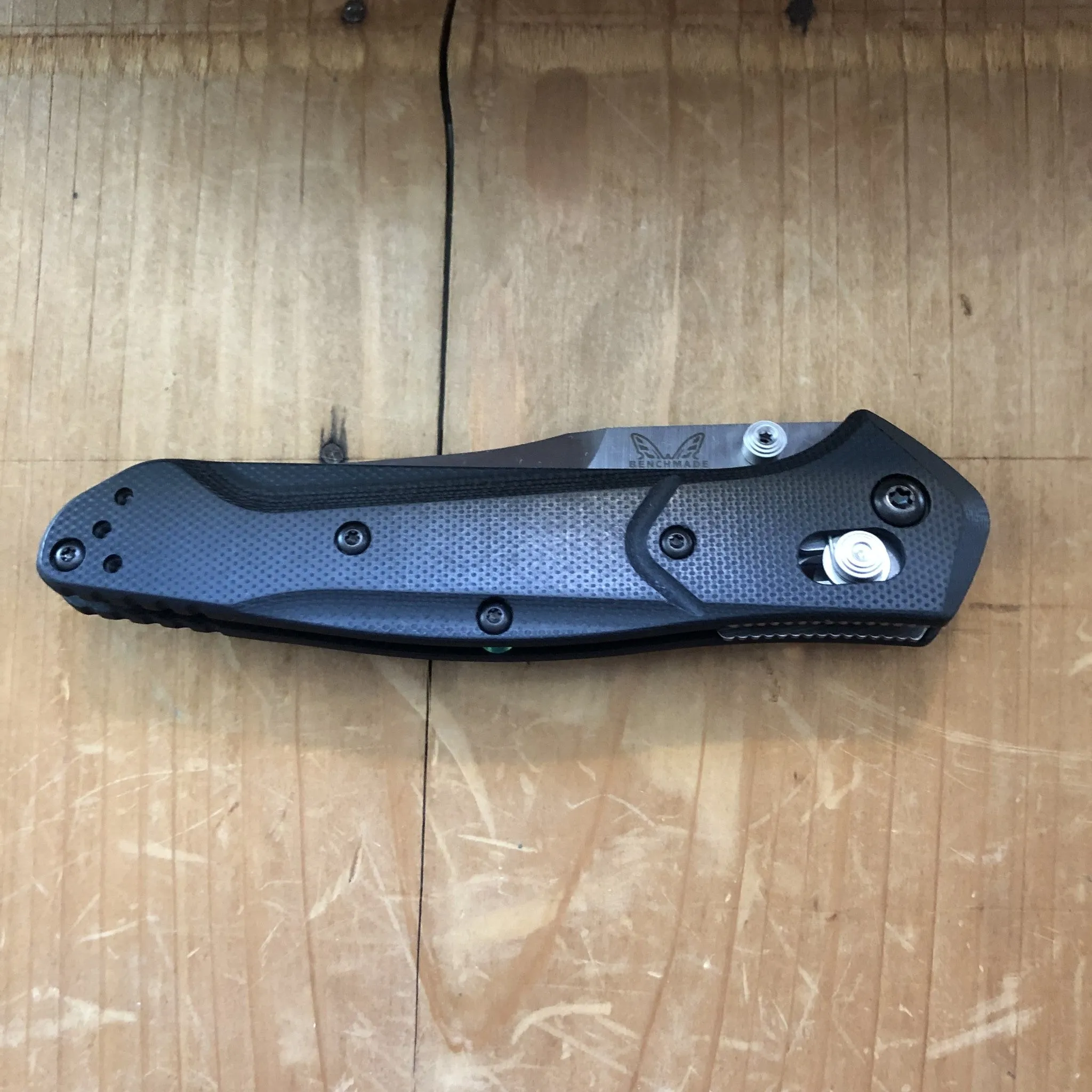 Benchmade 940-2 Osborne Reverse Tanto CPM-S30V AXIS Lock Black G10 Handle