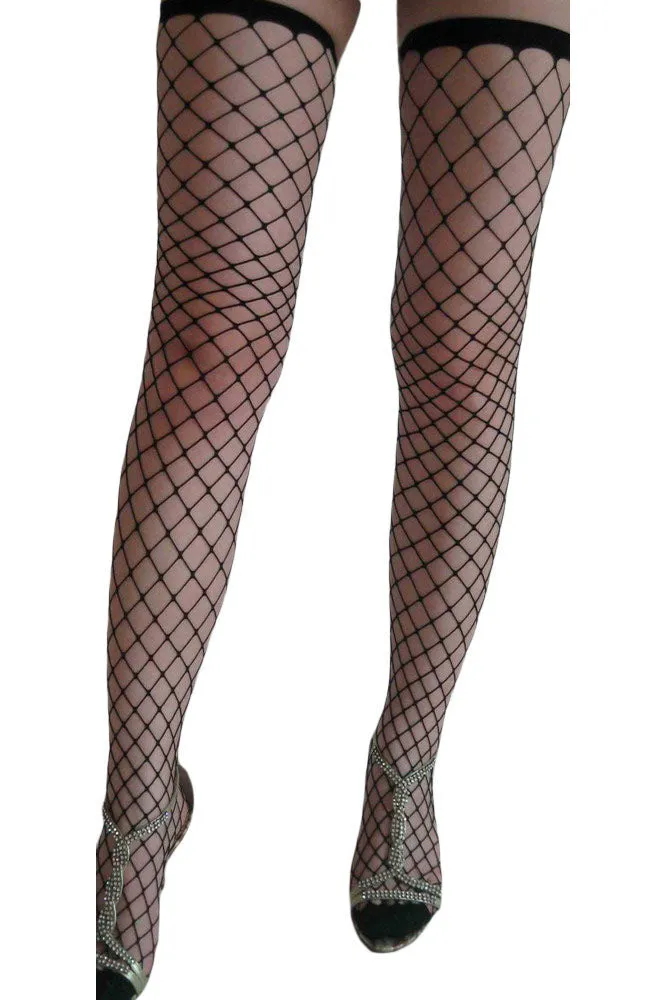 Black Fishnet Stockings