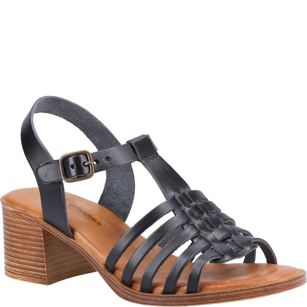 Black Greta Sandals