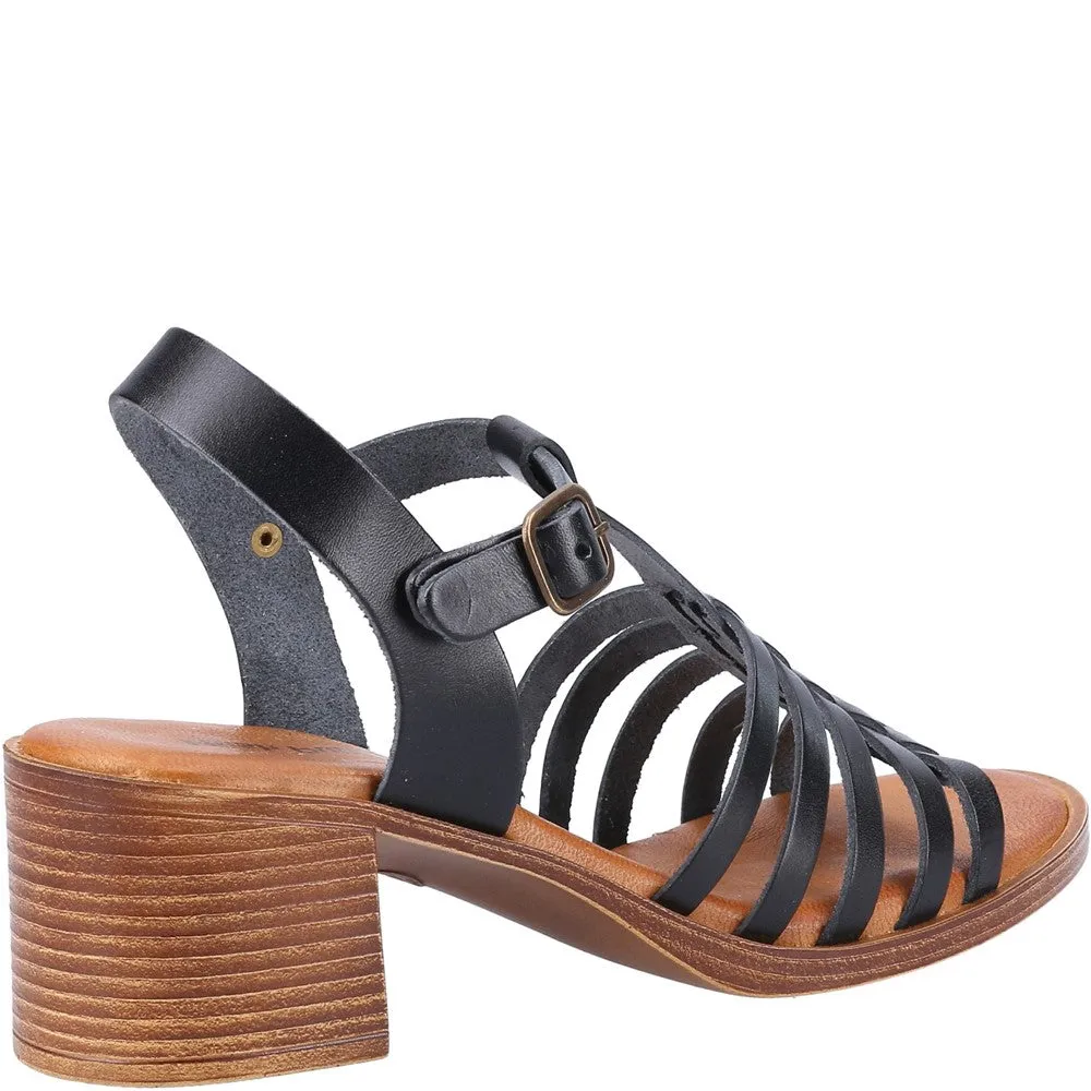 Black Greta Sandals