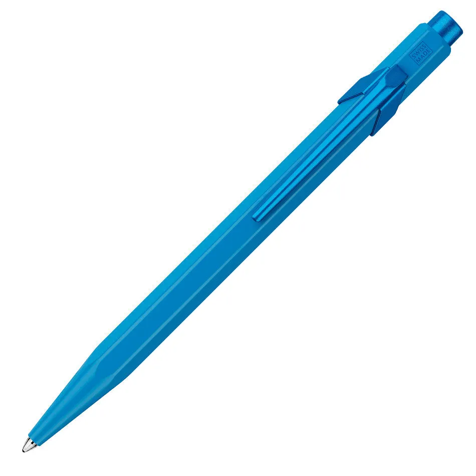 Caran d'Ache 849 Ballpoint Pen Claim Your Style Azure Blue Limited Edition