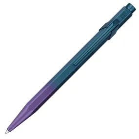 Caran d'Ache 849 Ballpoint Pen Claim Your Style Purple Ocean Limited Edition