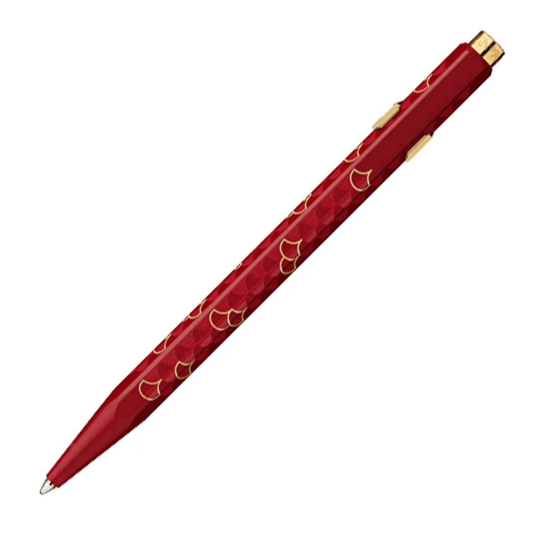 Caran d'Ache 849 Ballpoint Pen Dragon Burgundy Special Edition