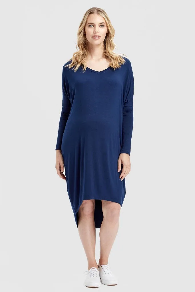 Catherine Dress - Navy