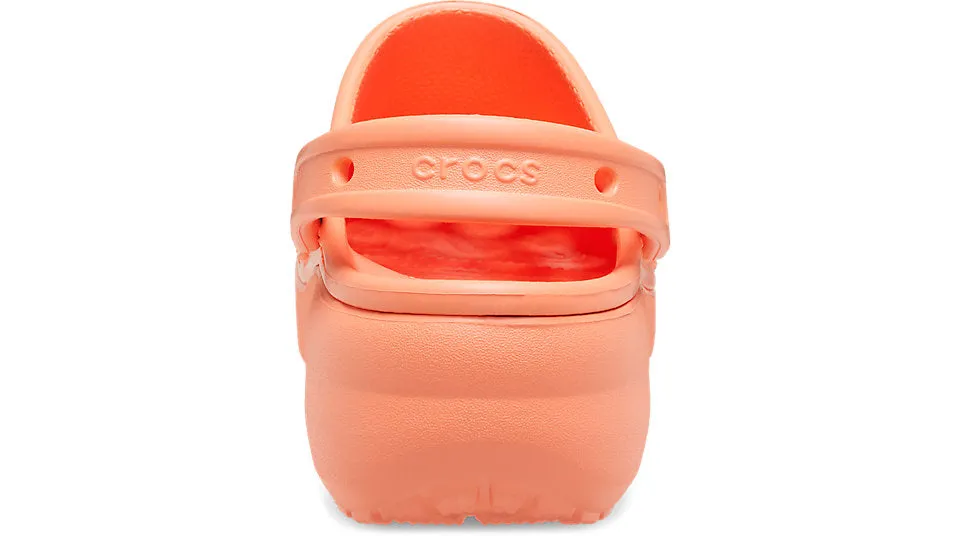 Crocs Classic Platform Clog Papaya