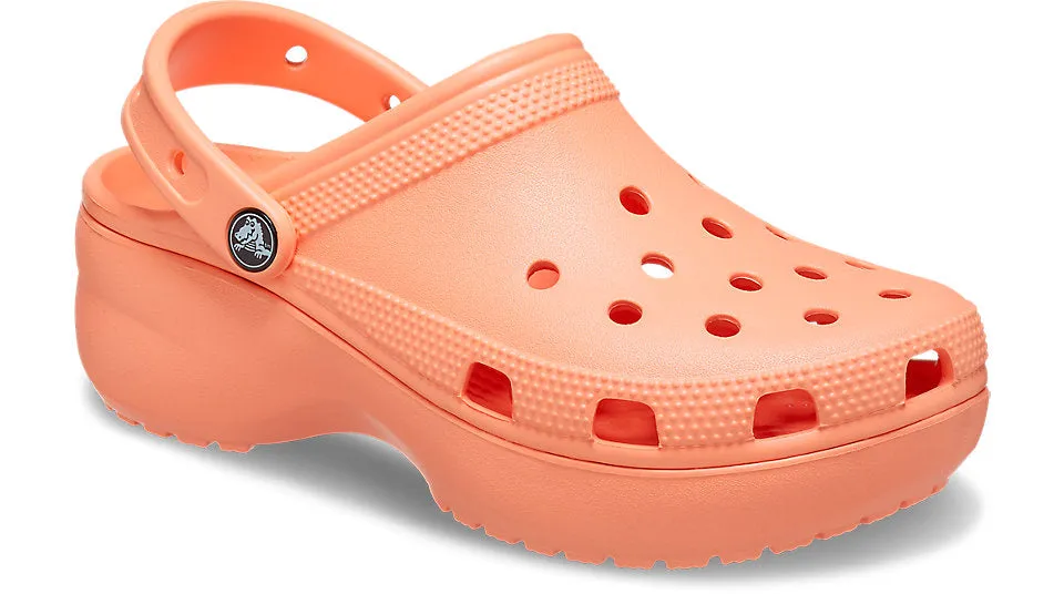 Crocs Classic Platform Clog Papaya