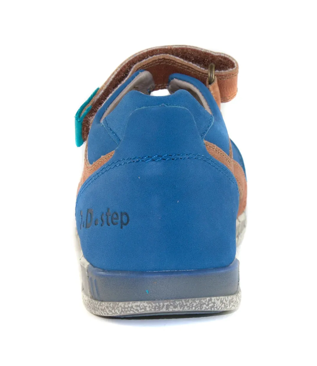 D.D. Step Little Kid Boy Sandals AFO Friendly - Supportive Leather Shoes From Europe