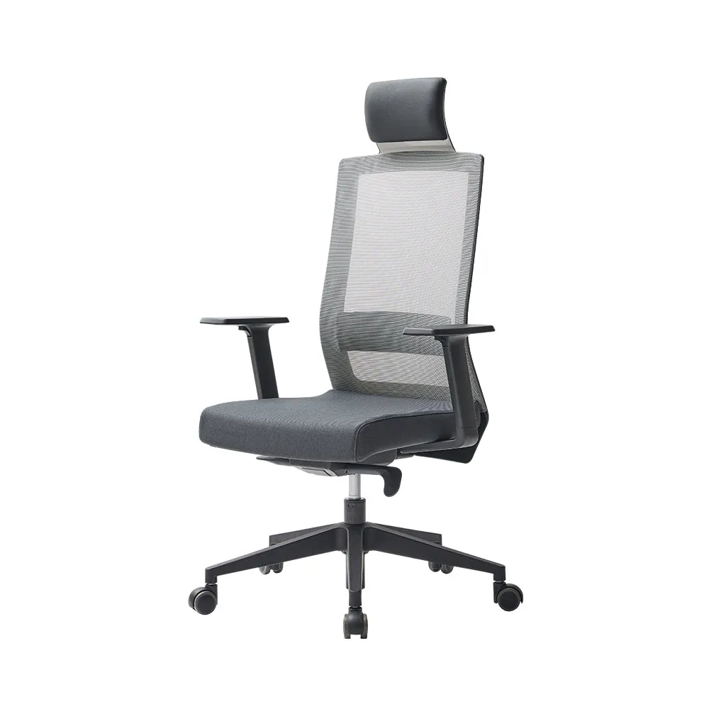 Duoflex Square Ergonomic Office Chair, Black Frame