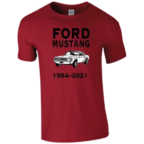 Ford Mustang Classic Car T-Shirt