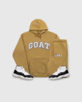 GOAT Arch Chenille Sweatsuit (Gratitude/ DMP Gold)