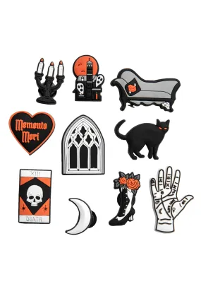 Gothic Manor Shoe Charms - Full Set