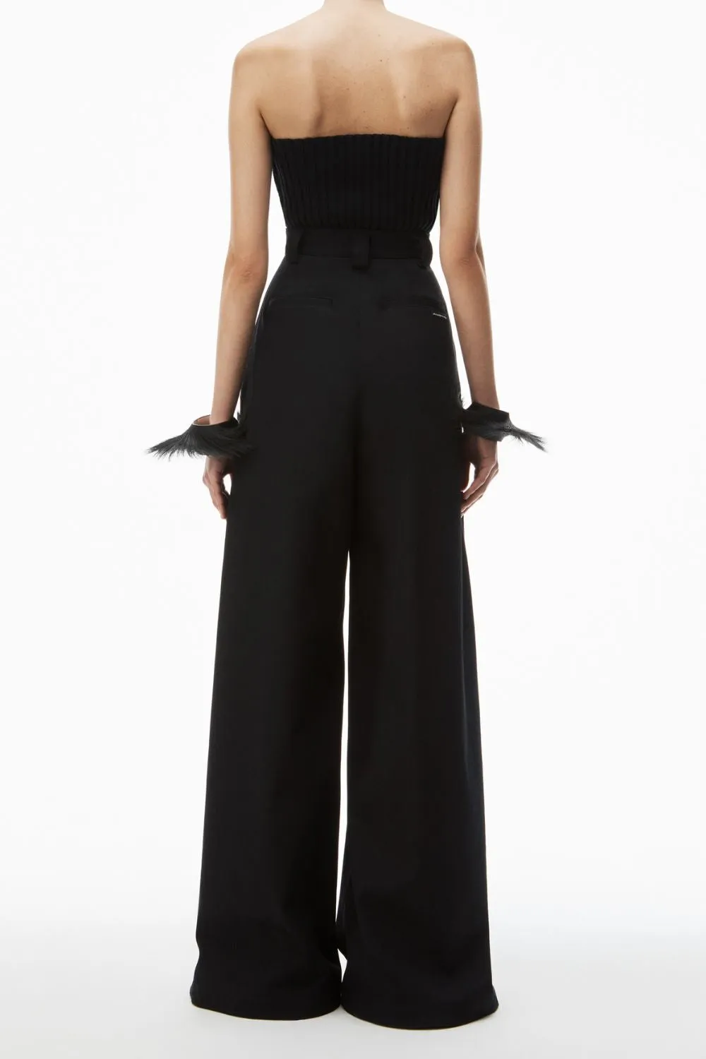 High-waist Wide-leg Pant