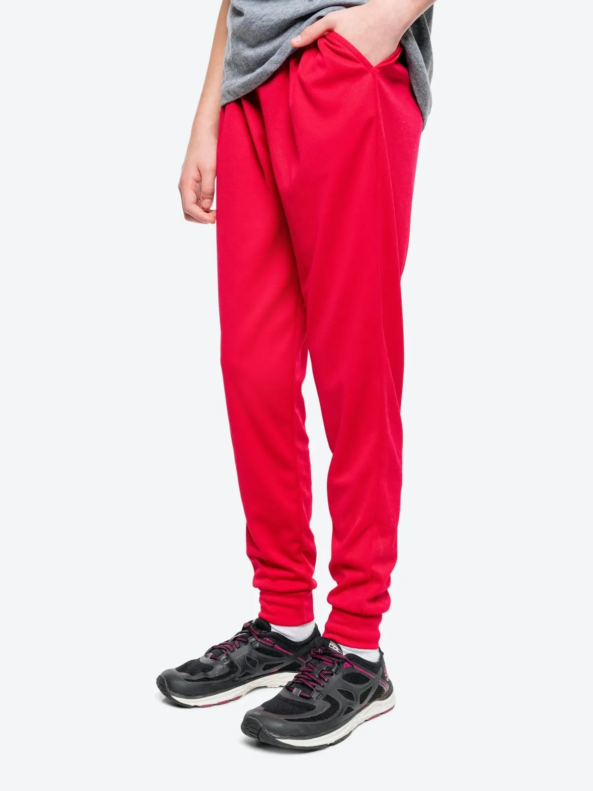 Insect Shield Girls' Jogger Pants Dark Fuchsia