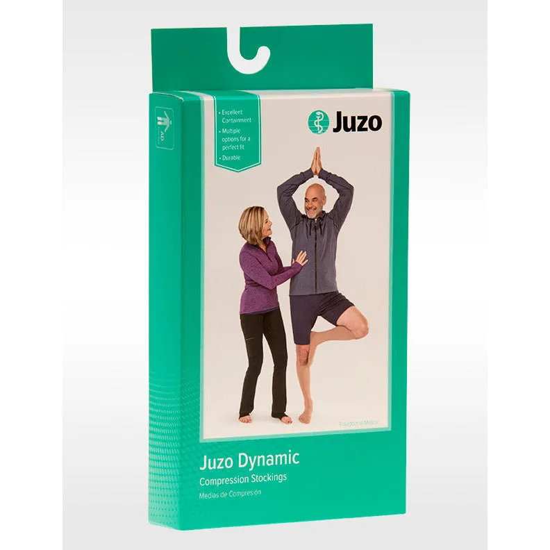 Juzo Dynamic Thigh High 40-50 mmHg w/ Silicone Band, Open Toe