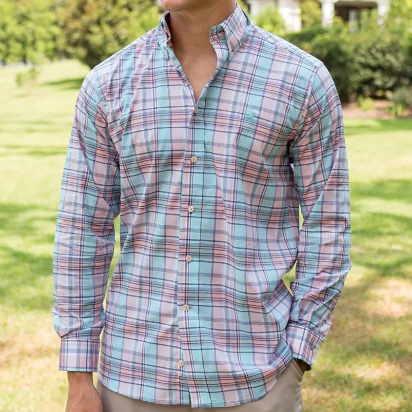 Kershaw Performance Plaid Dress Shirt