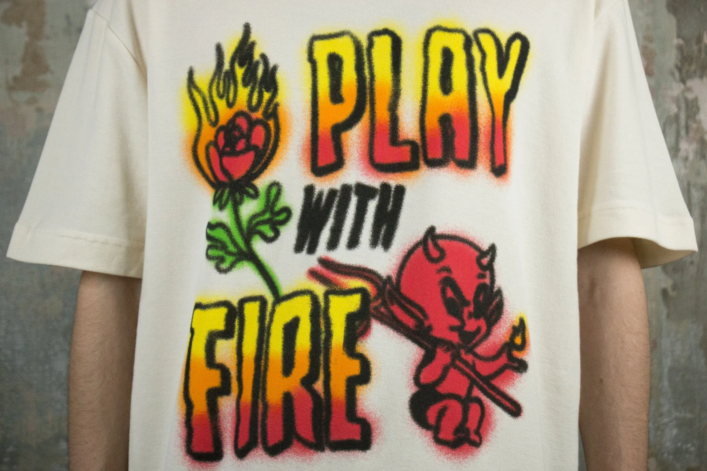 Lust Play With Fire Tee