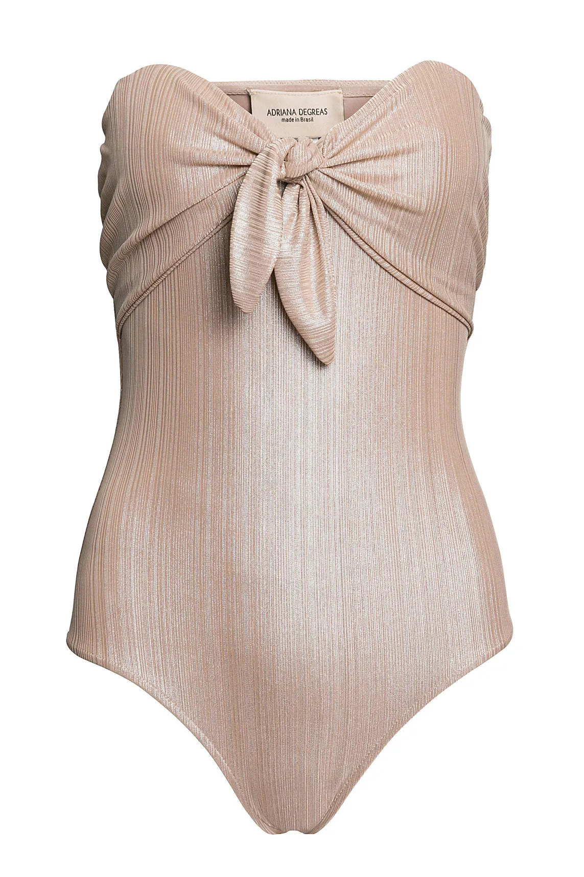 Martini Strapless Swimsuit With Knot