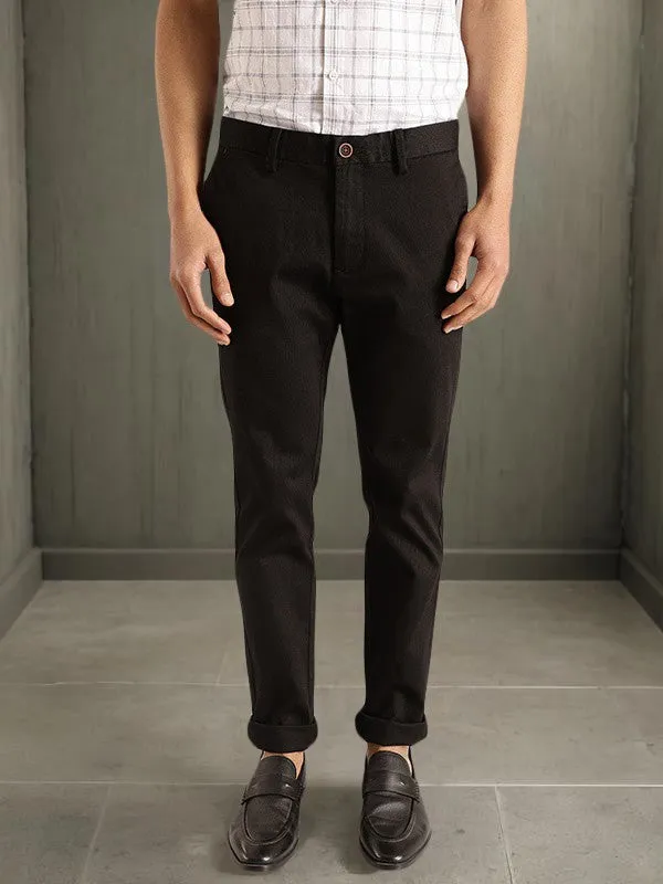 Men Brooklyn Fit Cotton Stretch Trouser