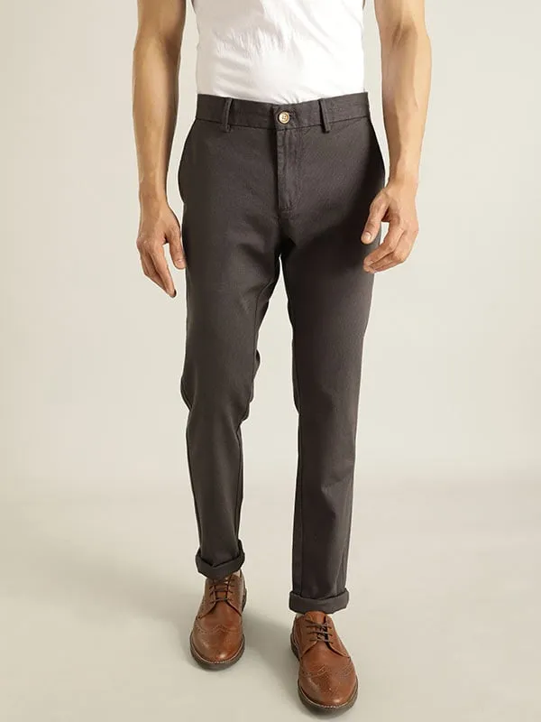 Men Brooklyn Fit Cotton Stretch Trouser