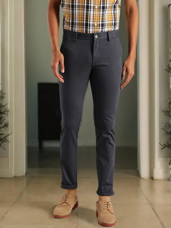 Men Brooklyn Fit Cotton Stretch Trouser