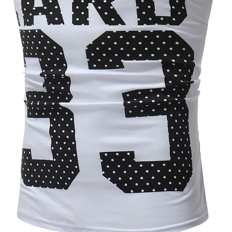 Men's Fashion Digital 33 Print Casual Vest