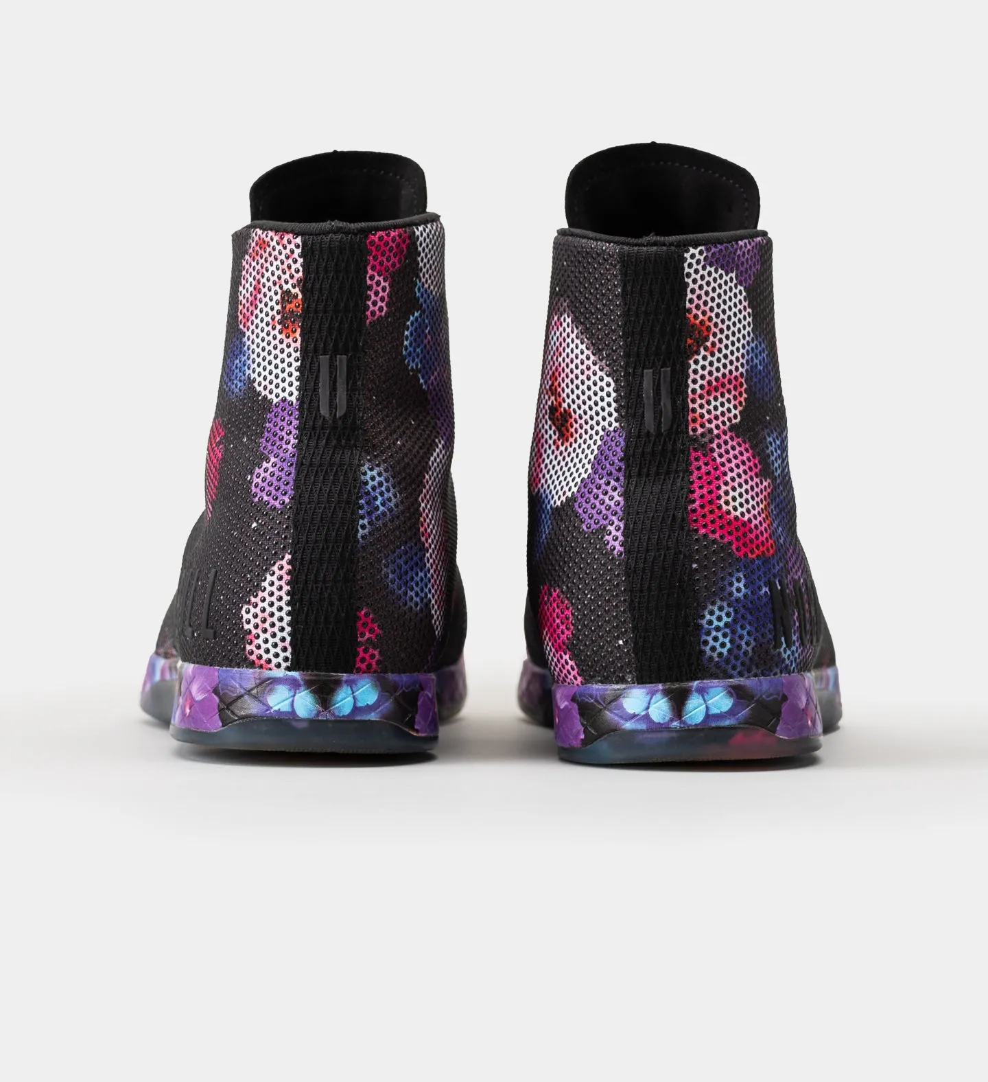 Men's Floral High-Top Trainer