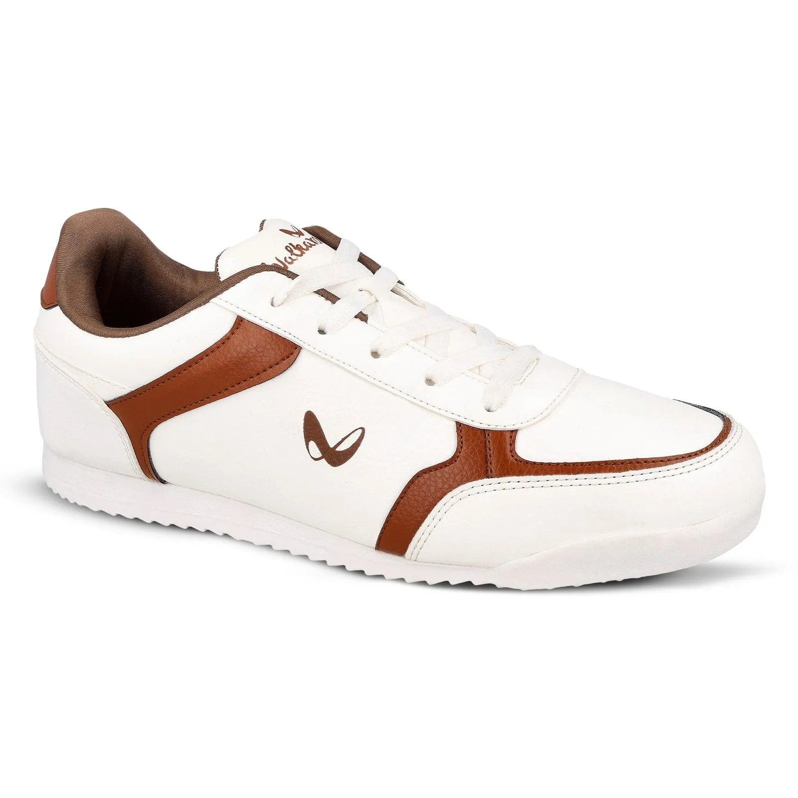 Men's Low-Top Sneakers -  WY3459 White Brown