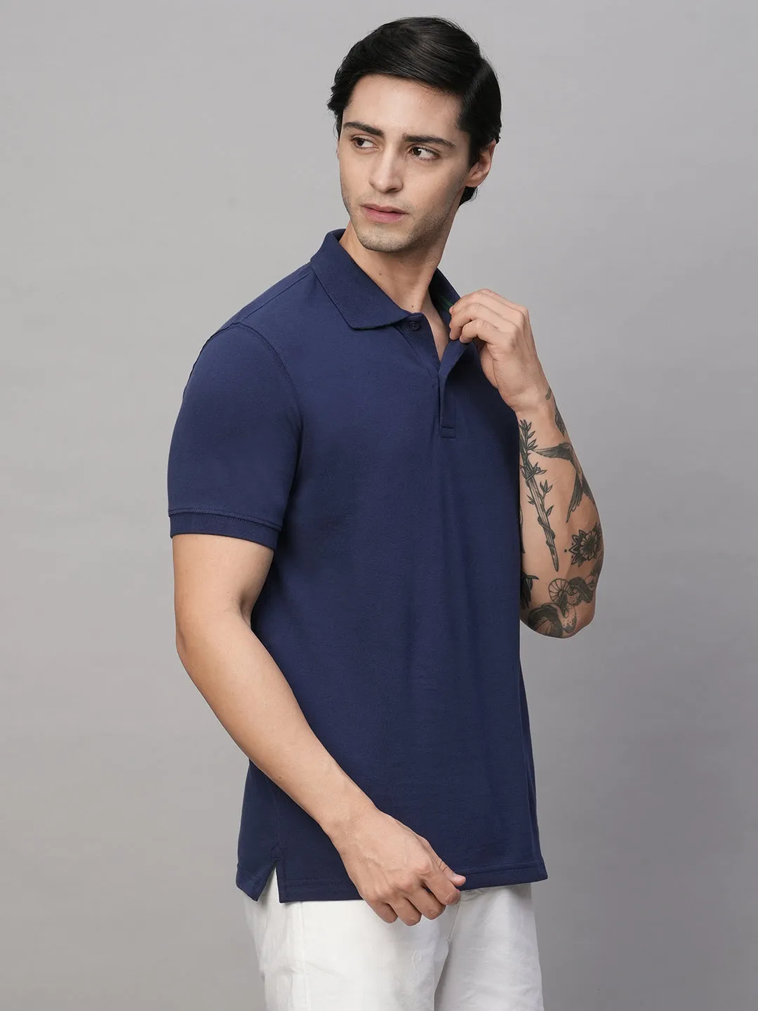 Men's Royal Cotton Regular Fit Tshirt