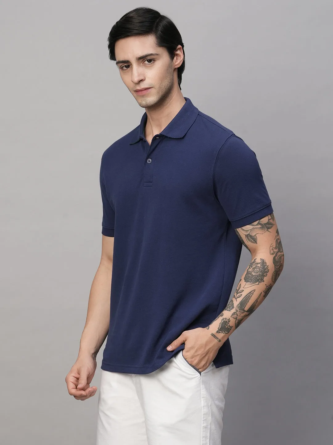 Men's Royal Cotton Regular Fit Tshirt