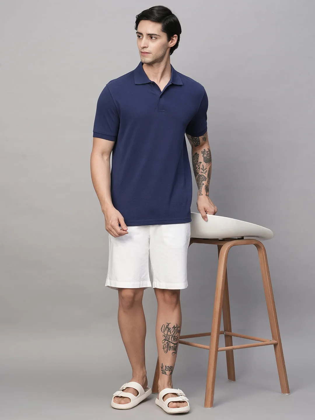 Men's Royal Cotton Regular Fit Tshirt