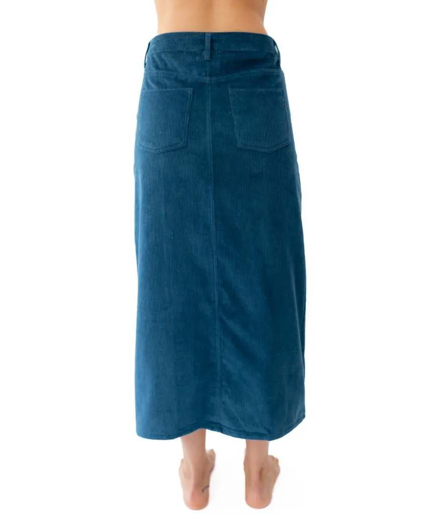 Nellie Maxi Skirt | Petrol