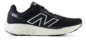 New Balance Women's W880K14 Black with sea salt and silver metallic