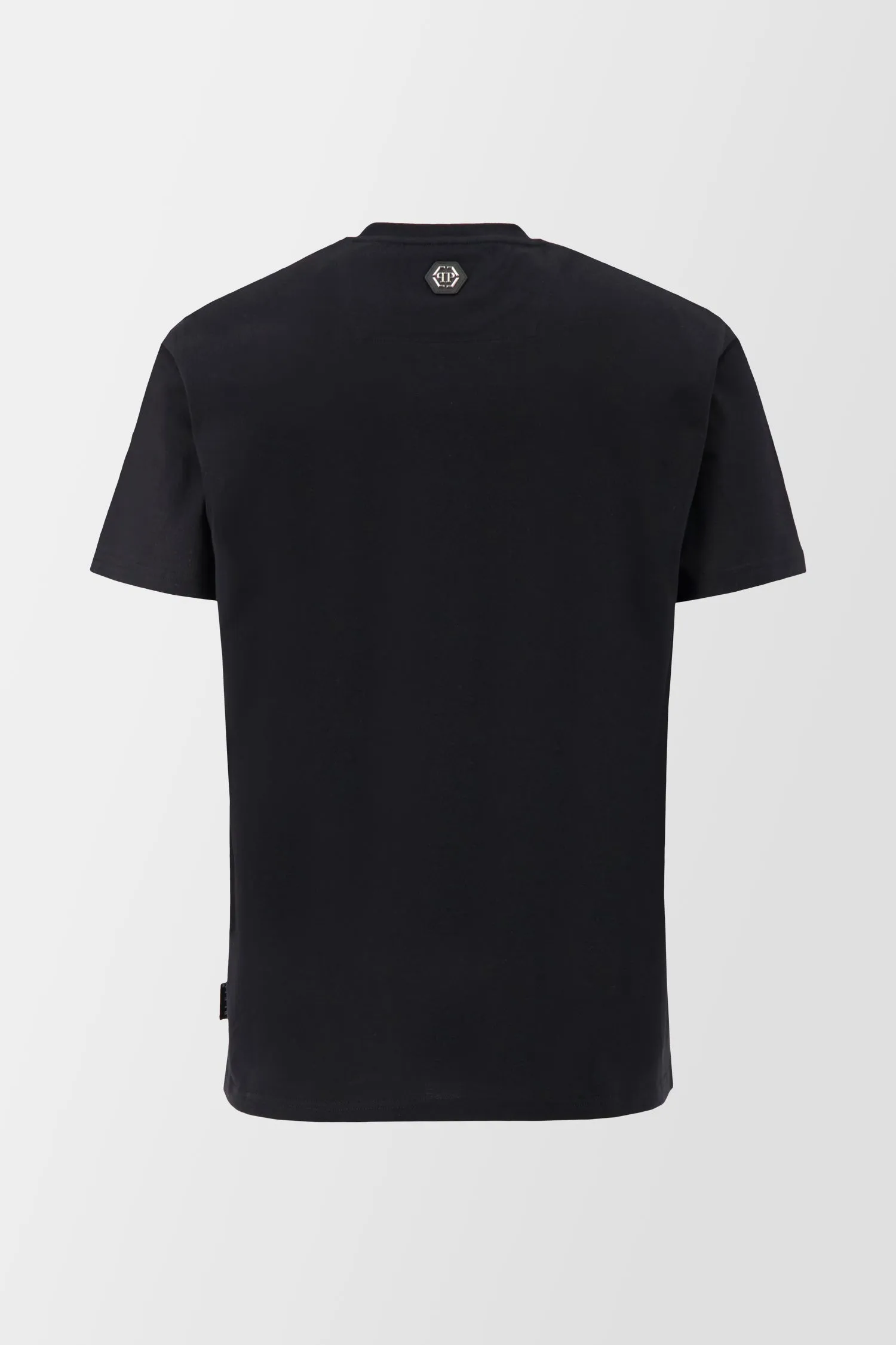 Philipp Plein Black Round Neck Skull T-Shirt