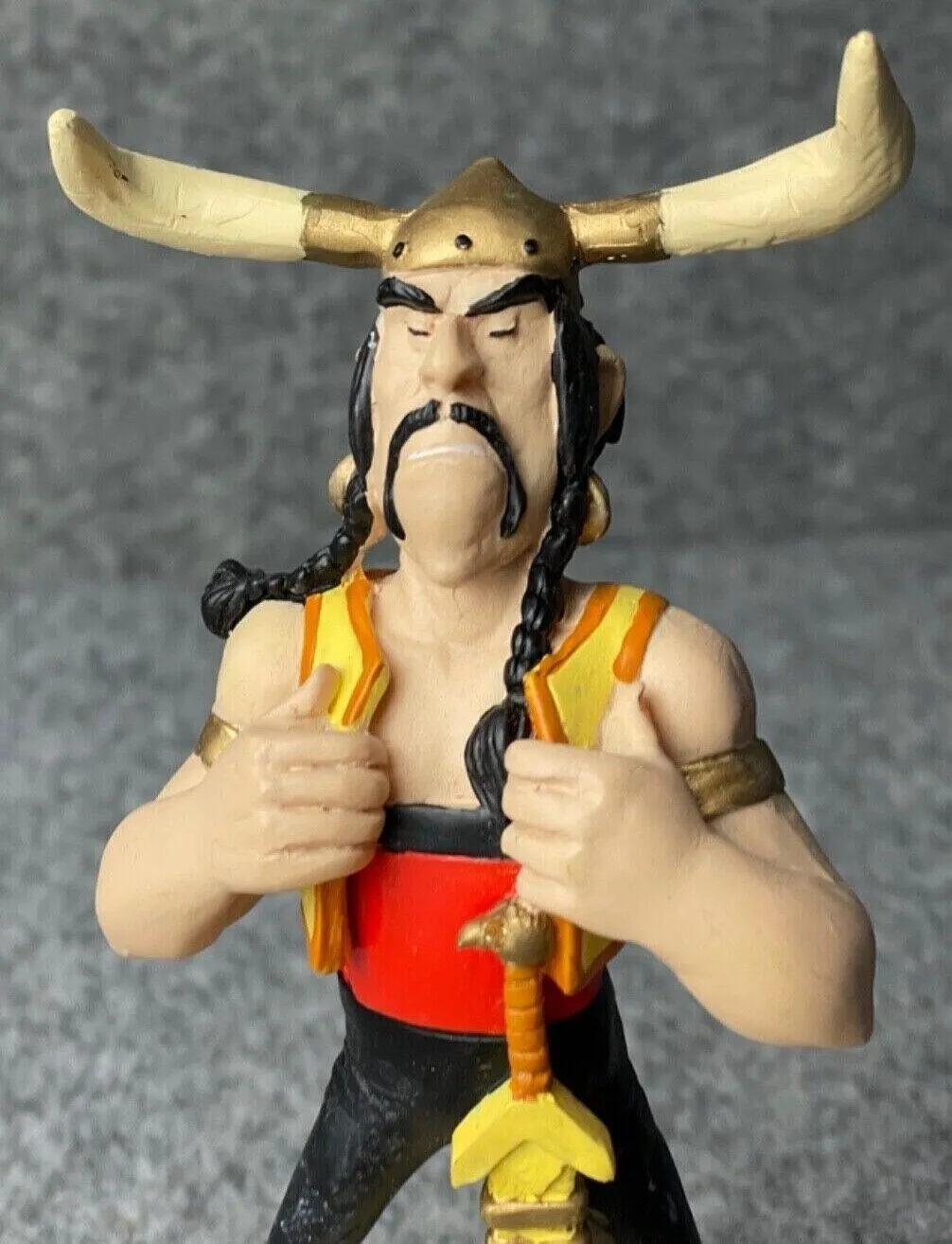 Plastoy Asterix Figurine #18 Soupalognon Y Crouton Editions Rene 15cm Model Figure