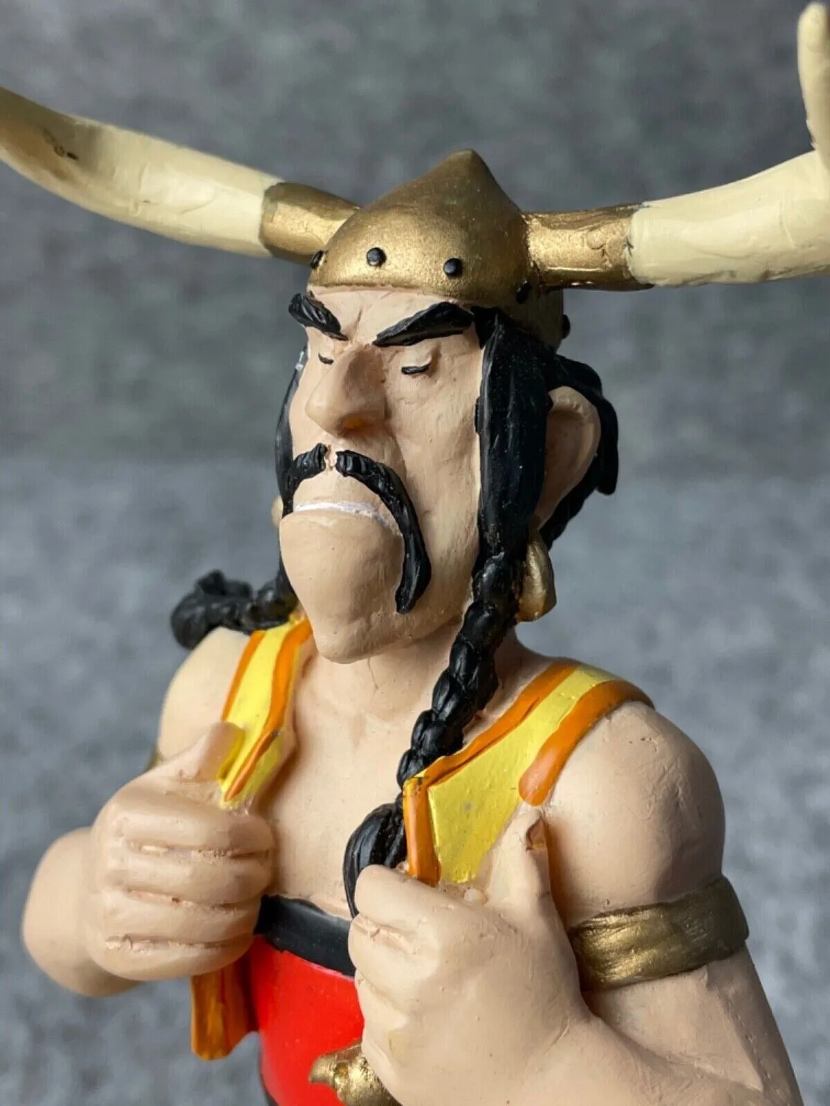 Plastoy Asterix Figurine #18 Soupalognon Y Crouton Editions Rene 15cm Model Figure